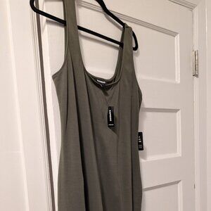 Express Bodycon Midi Dress size L